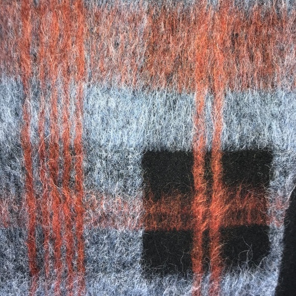 McQ Alexander McQueen Plaid Front Mohair Sweater ASO several TV shows - Picture 8 of 10